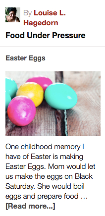 Easter Eggs Recipe up at ManilaSpeak.com
